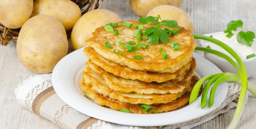 Image showing potato pancake recipe