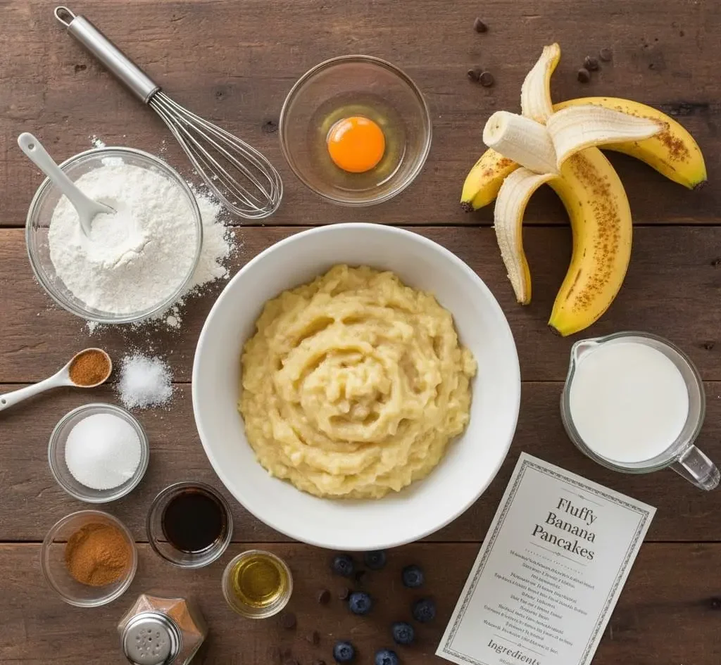 banana pancake recipe ingredients