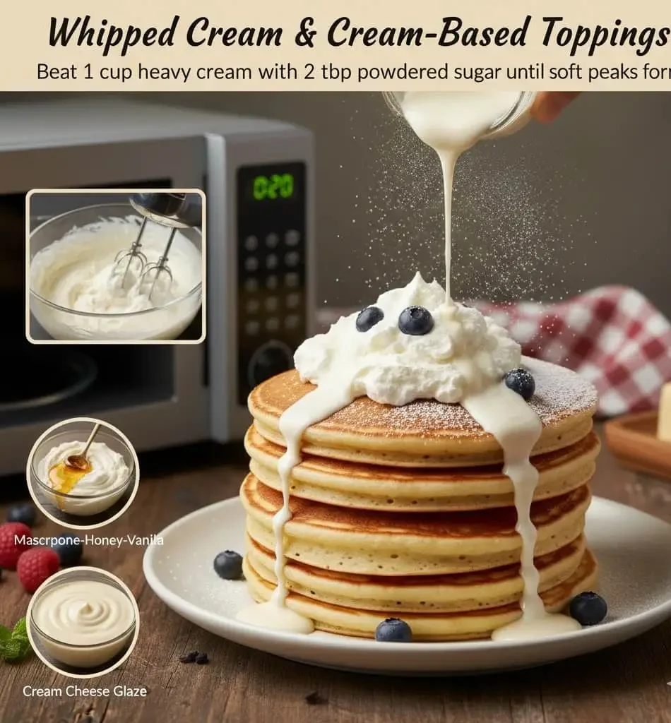Buttermilk Pancake recipe toppings