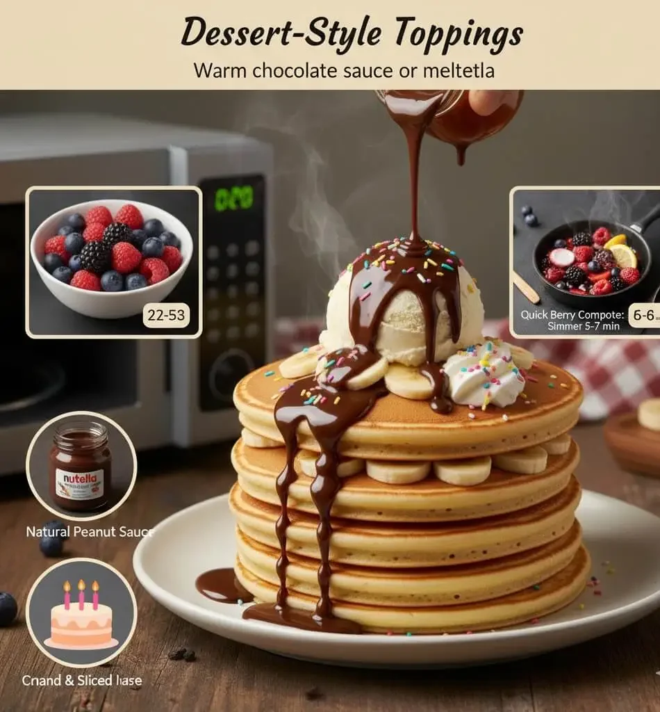 Buttermilk Pancake recipe toppings