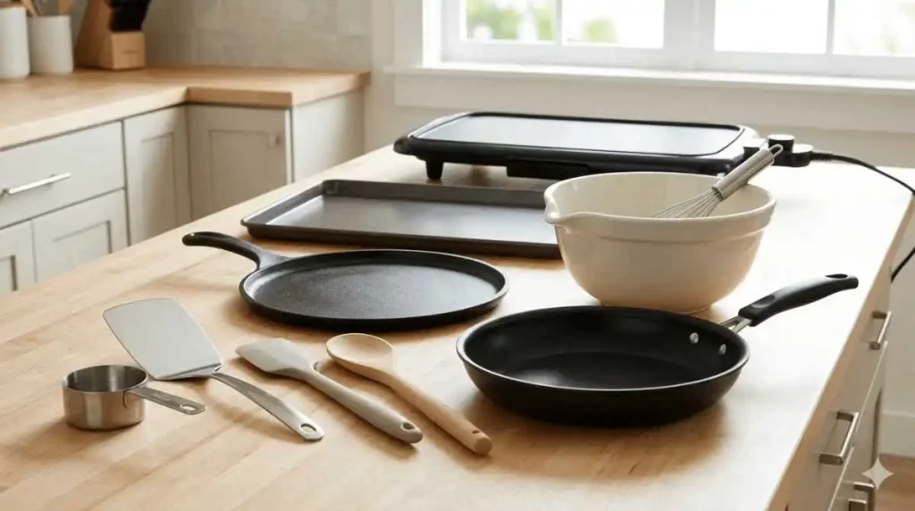 tools to make best ultimate bisquick pancake